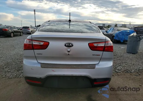 2013 Kia Rio Ex from USA, damaged, VIN KNADN4A3XD6144884
